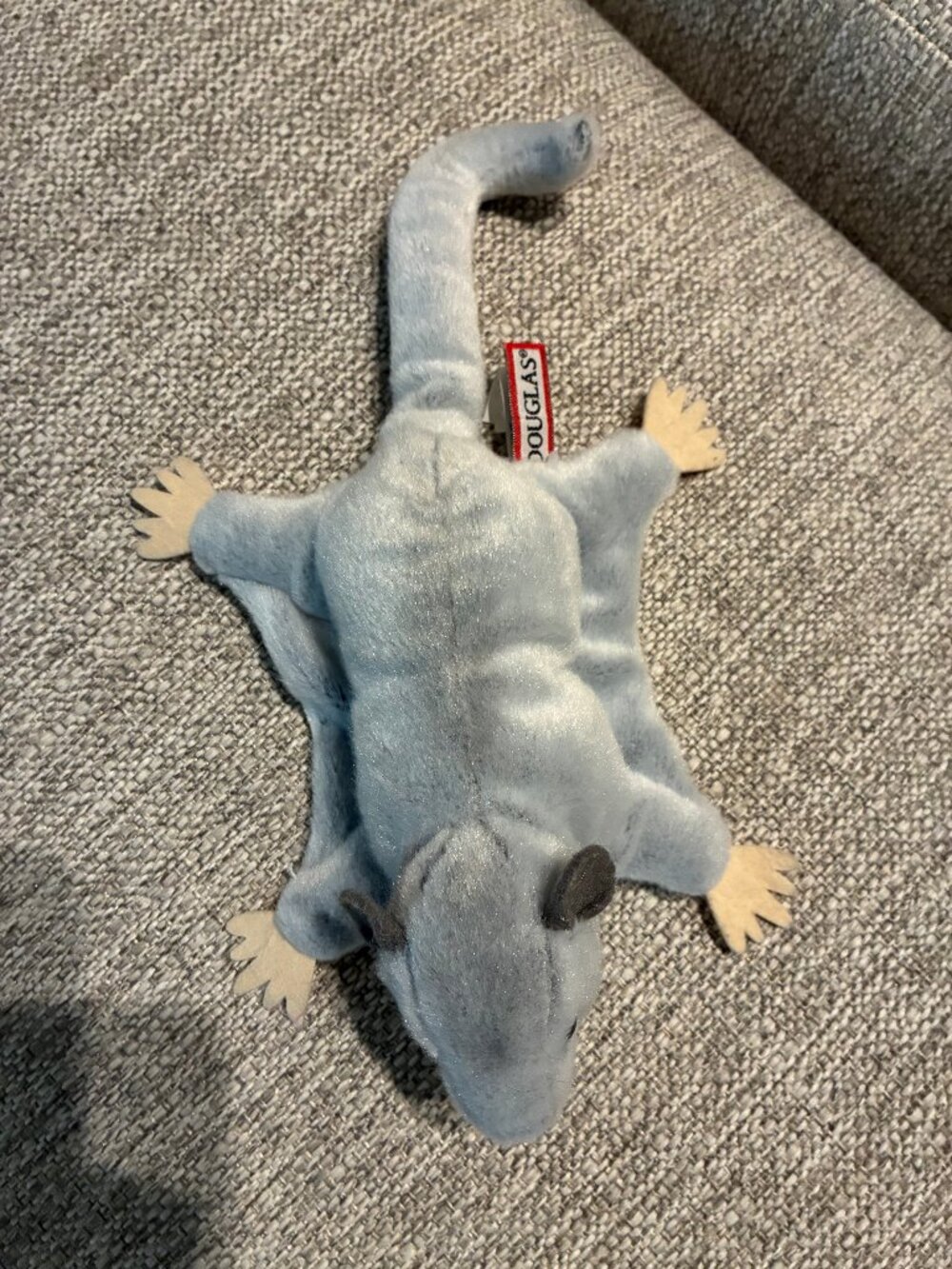Douglas Plush Stuffed Animal  Gray Flying Squirrel